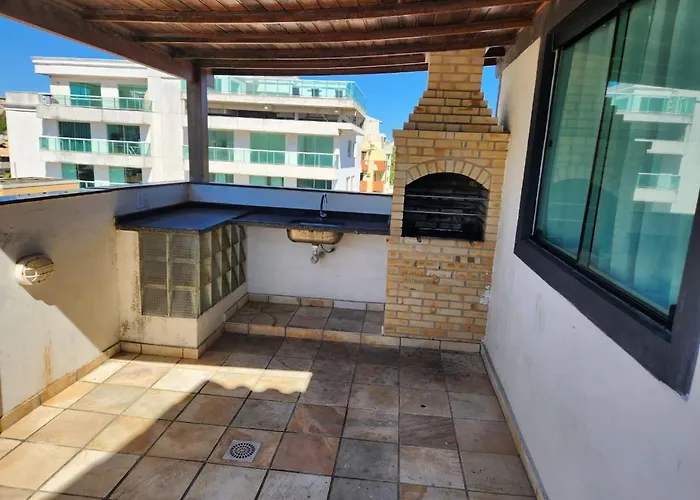 Magnificas coberturas com vista mar e churrasqueira na Prainha- temos 3 coberturas diferentes, escolha a sua!